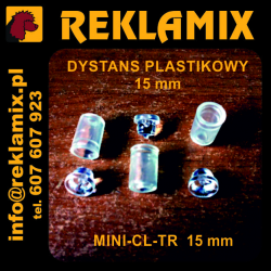 DYSTANS ~16mm MINI-CL transparentny