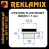 DYSTANS ~8mm MIKRO plastikowy