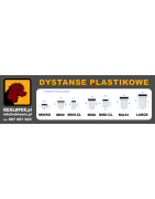 Dystanse plastikowe